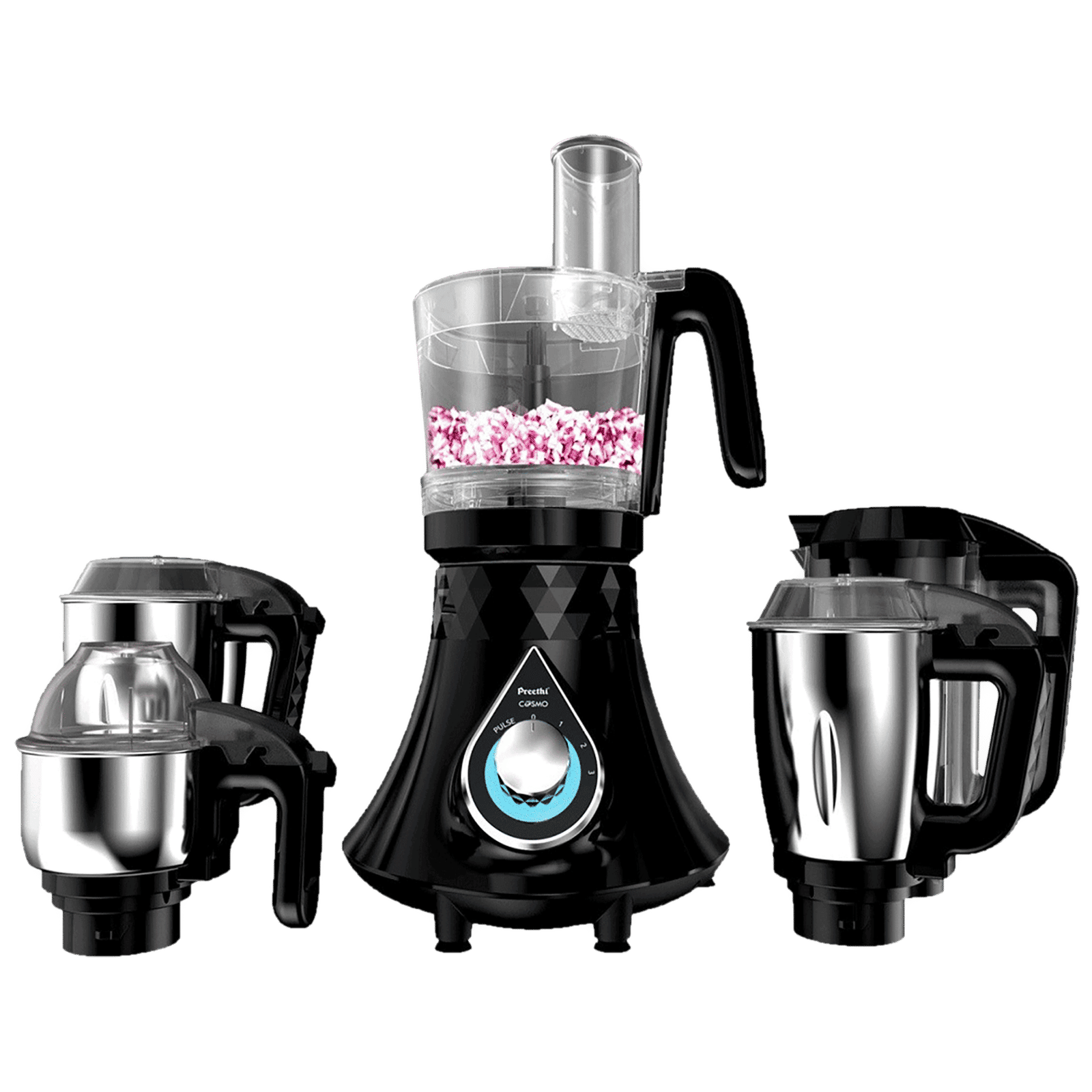 Buy Preethi Zodiac Cosmo 750 Watt 5 Jars Juicer Mixer Grinder (18000